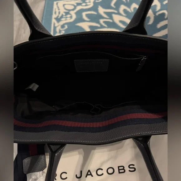 Marc Jacobs Charcoal Leather Handbag